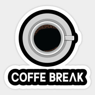 coffe break Sticker